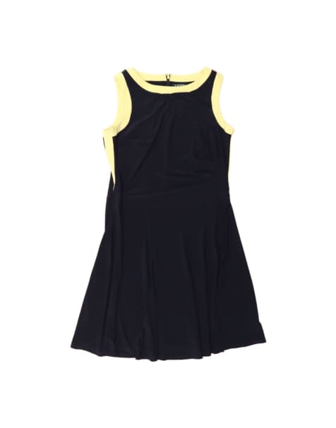 Vintage Ralph Lauren A-line Dress US 16 2XL In Blue - view 1