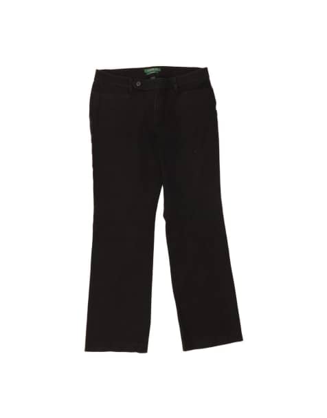 Vintage Ralph Lauren Adelle Bootcut Suit Trousers US 8 Medium W30 L30 In Black - view 1