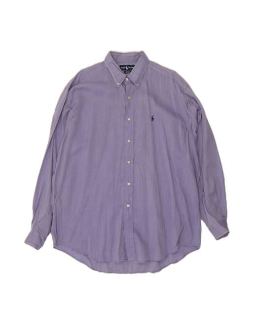 Vintage Ralph Lauren Blake Loose Fit Shirt XL In Purple