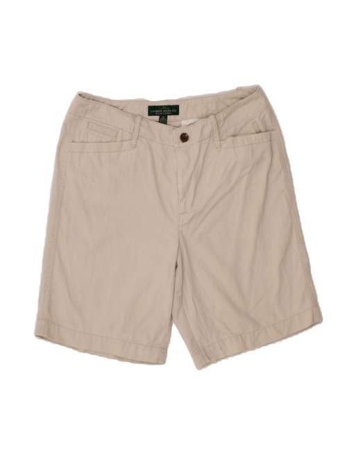 Vintage Ralph Lauren Casual Shorts US 10 Large W32 In Grey