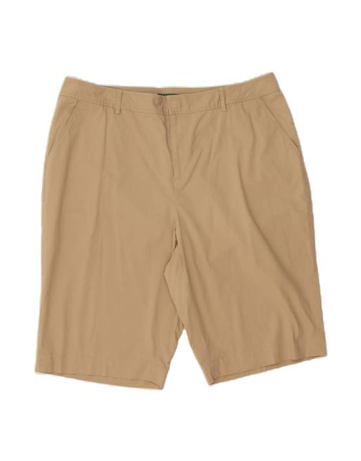 Vintage Ralph Lauren Chino Shorts US 16 2XL W38 In Beige