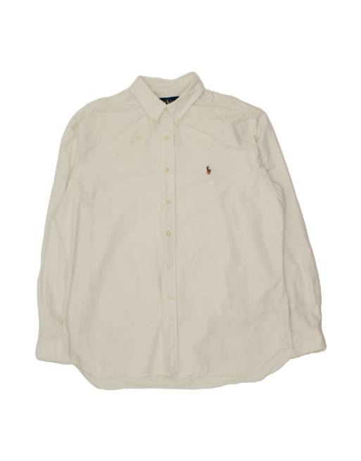 Vintage Ralph Lauren Classic Fit Shirt Size 17 XL In White