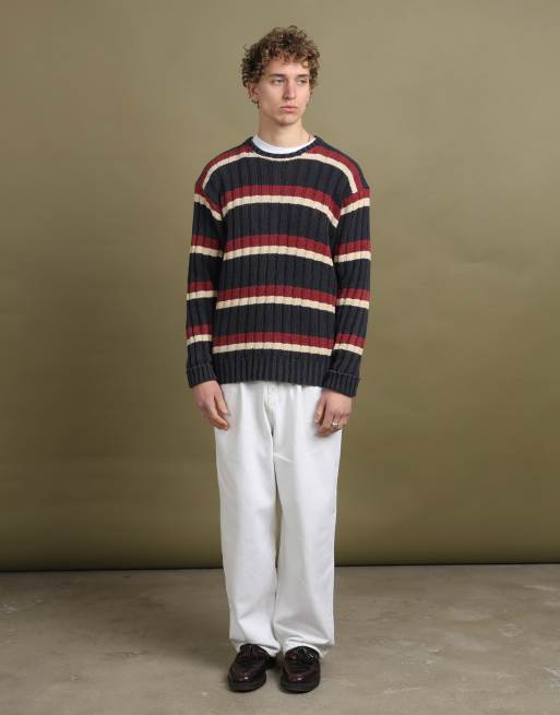 Vintage Ralph Lauren Crew Neck Jumper size L in Navy Blue, 2 of 4