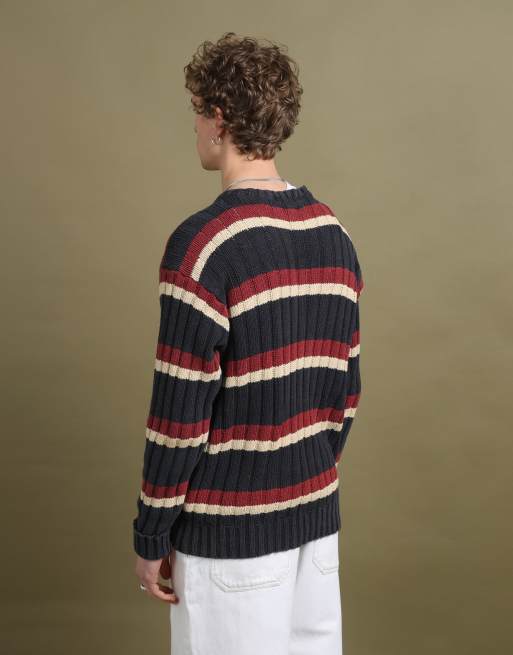 Vintage Ralph Lauren Crew Neck Jumper size L in Navy Blue, 4 of 4