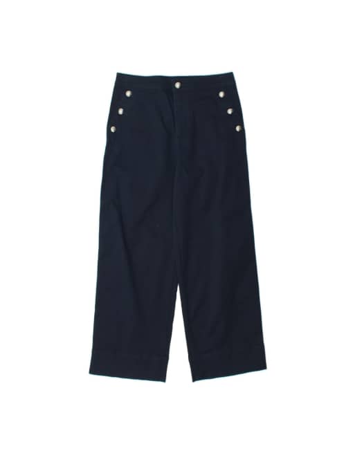 Vintage Ralph Lauren Loose Fit Chino Trousers US 2 XS W25 L27 In Blue