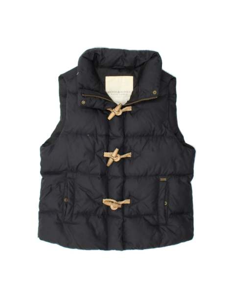 Vintage Ralph Lauren Padded Gilet UK 14 Medium In Black - view 1