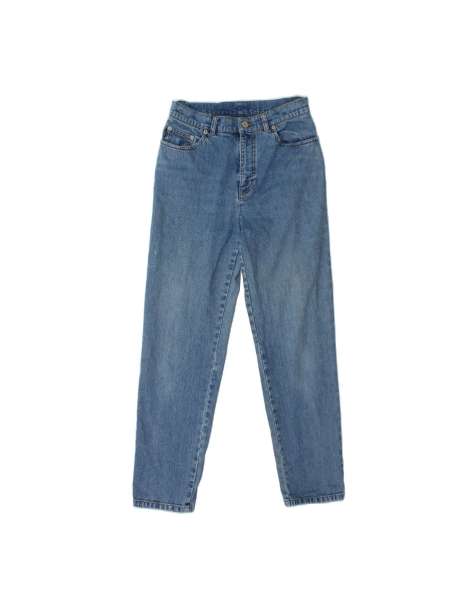 Vintage Ralph Lauren Petite Tapered Jeans US 4 Small W26 L28 In Blue - view 1