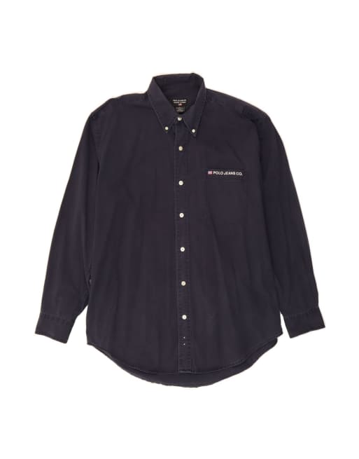 Vintage Ralph Lauren Shirt Large In Blue