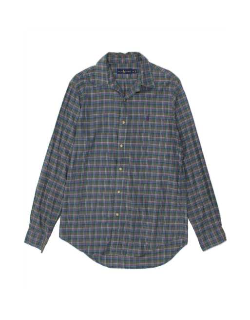 Vintage Ralph Lauren Shirt Medium In Green Check | ASOS