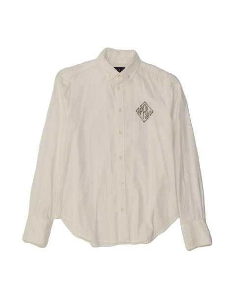 Vintage Ralph Lauren Shirt Medium In White - view 1