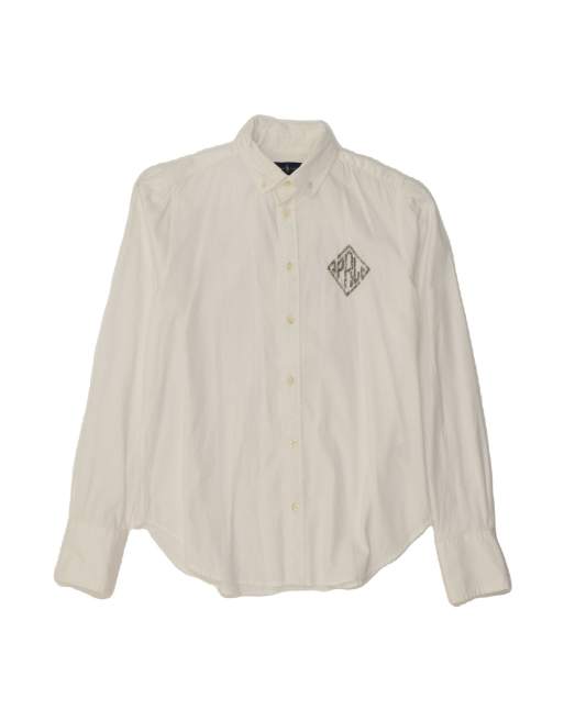 Vintage Ralph Lauren Shirt Medium In White
