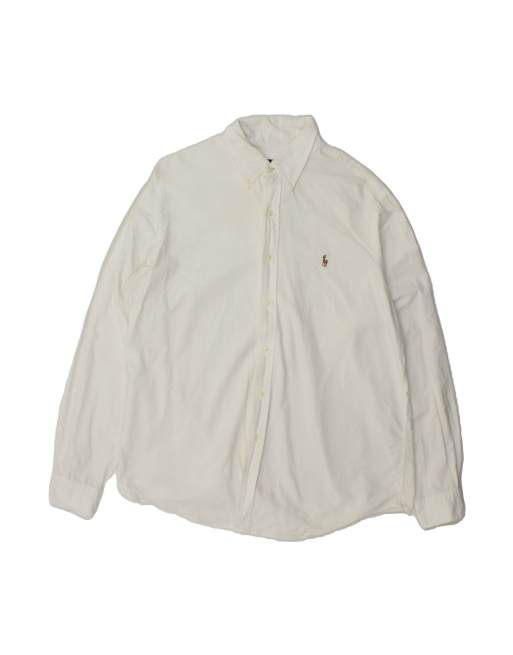 Vintage Ralph Lauren Shirt XL In White