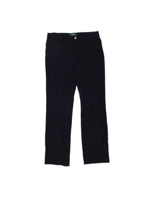 Vintage Ralph Lauren Straight Casual Trousers Us 6 Medium W30 L30 In Blue