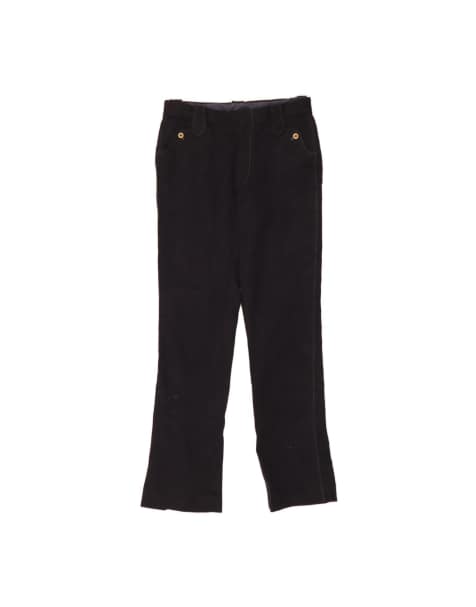 Vintage Ralph Lauren Straight Casual Trousers US 6 Medium W30 L32 In Blue - view 1