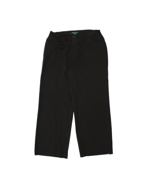 Vintage Ralph Lauren Straight Chino Trousers US 18 2XL W38 L32 In Black