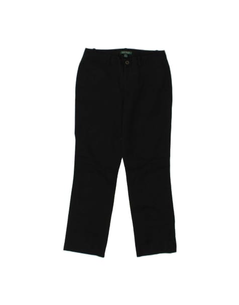 Vintage Ralph Lauren Straight Chino Trousers Us 4 Small W28 L29 In Black - view 1