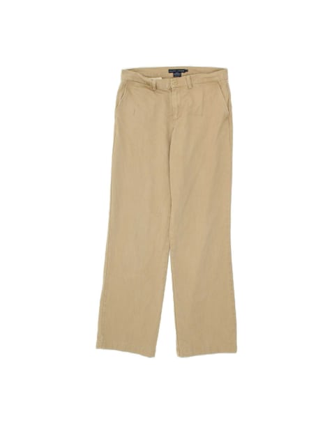 Vintage Ralph Lauren Straight Chino Trousers Us 4 Small W30 L31 In Beige - view 1