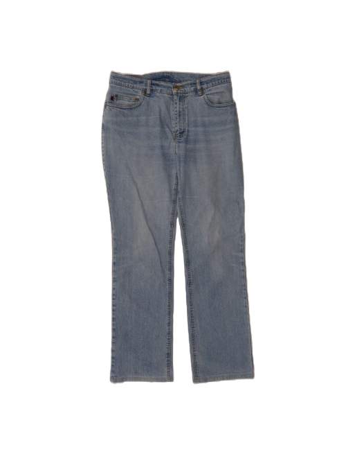 Vintage Ralph Lauren Straight Jeans US 10 Large W32 L29 In Blue