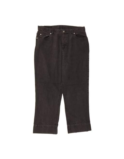 Vintage Ralph Lauren Straight Jeans US 16 2XL W38 L28 In Grey