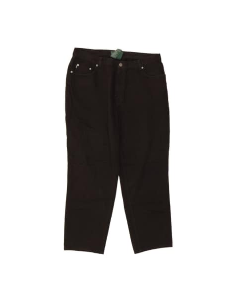 Vintage Ralph Lauren Straight Jeans US 18 2XL W40 L29 In Black - view 1