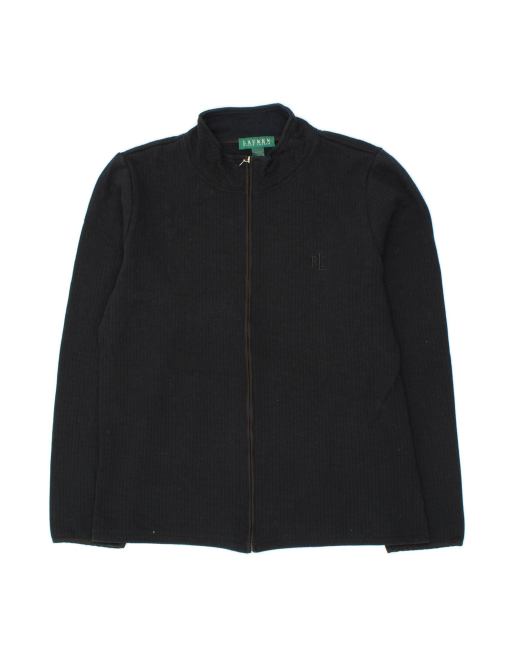 Vintage Ralph Lauren Tracksuit Top Jacket UK 16 Large In Blue