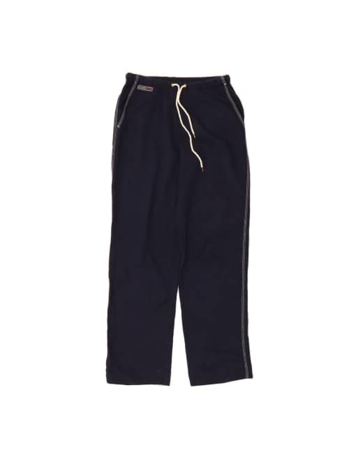 Vintage Ralph Lauren Tracksuit Trousers UK 12 Medium In Blue