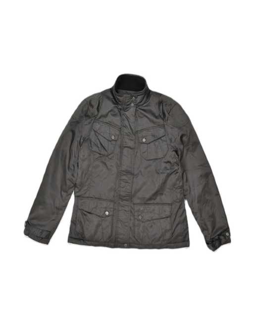 Vintage Ralph Lauren Utility Jacket Uk 14 Medium In Grey