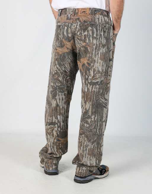 Vintage Realtree 34x34 denim jeans in khaki green