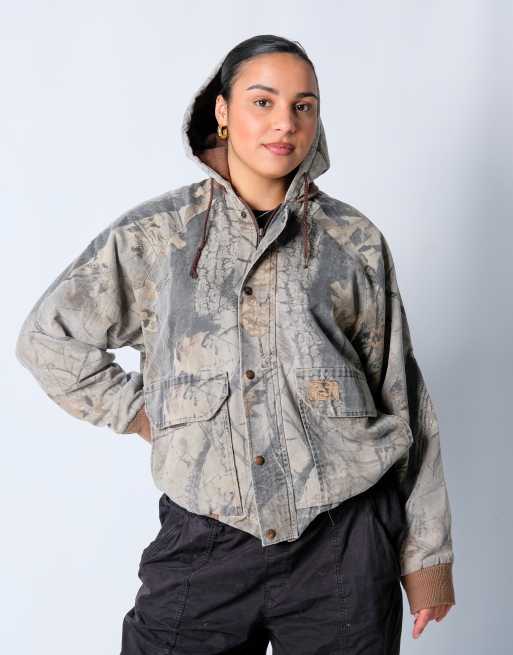 Vintage Realtree L Light Jacket Brown