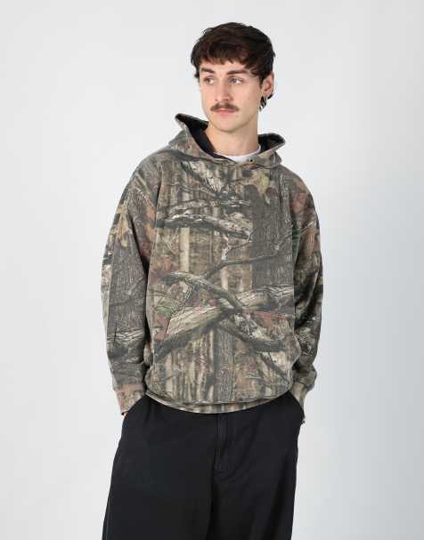 Vintage Realtree l sweatshirt in dark green - view 1