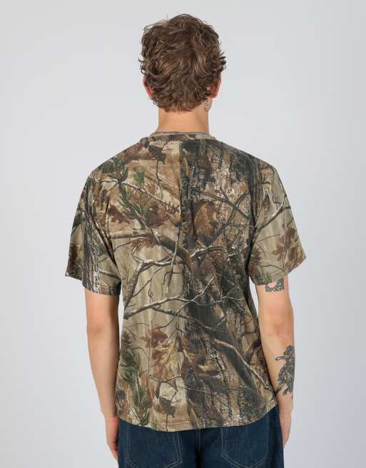Vintage Realtree l t-shirt in brown, 3 of 4