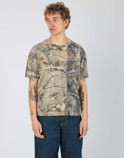 Vintage Realtree l t-shirt in dark green - view 1