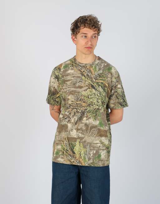 Vintage Realtree l t-shirt in dark green