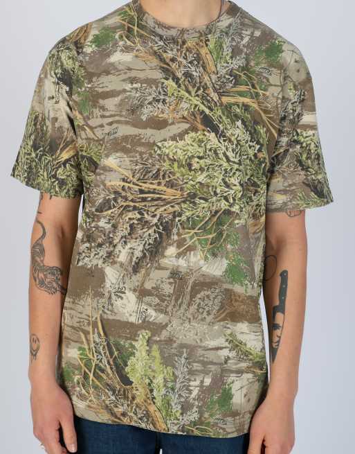 Vintage Realtree l t-shirt in dark green, 4 of 4