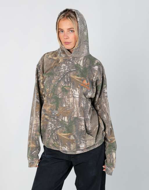 Vintage Realtree m hoodie in brown