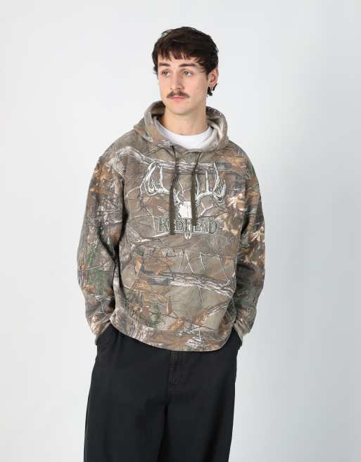 Vintage Realtree m hoodie in dark green