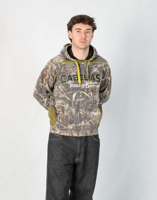 Vintage Realtree m hoodie in dark green