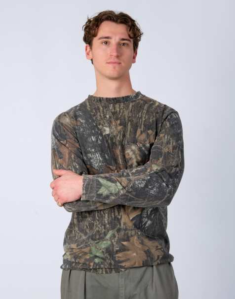 Vintage Realtree M Long Sleeve Shirt Brown - view 1