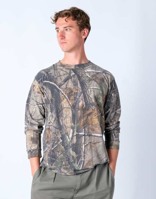 Vintage Realtree m long sleeve t-shirt in brown