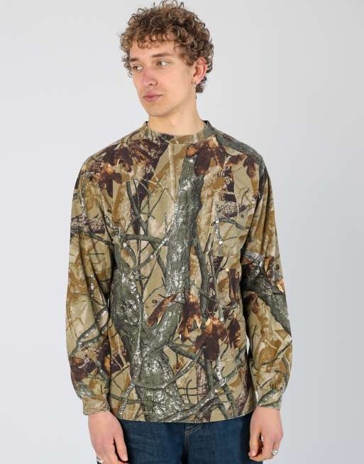 Vintage Realtree m long sleeve t-shirt in dark green