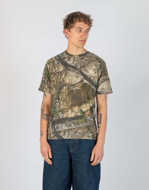 Vintage Realtree m t-shirt in dark green