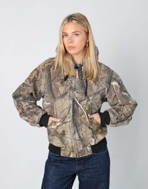 Vintage Realtree s light jacket in dark green