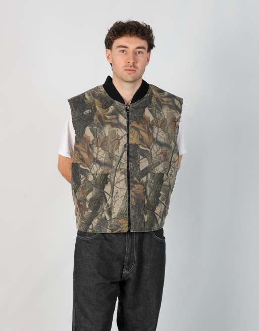 Vintage Realtree xl gilet in khaki green