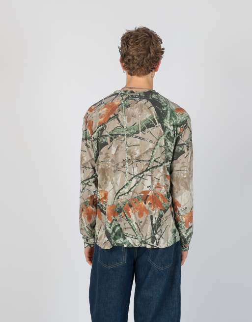 Vintage Realtree xl long sleeve t-shirt in khaki green, 3 of 4