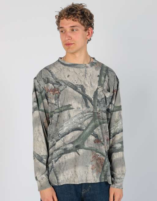 Vintage Realtree xl long sleeve t-shirt in khaki green, 1 of 4