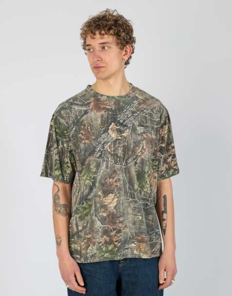 Vintage Realtree xl t-shirt in dark green - view 1