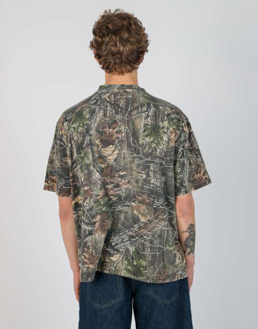 Vintage Realtree xl t-shirt in dark green, 3 of 4