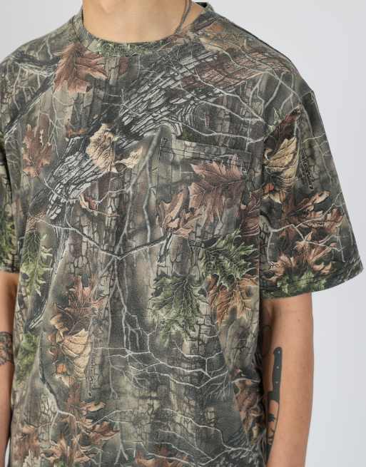 Vintage Realtree xl t-shirt in dark green, 4 of 4