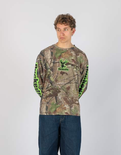 Vintage Realtree xl t-shirt in dark green - view 1