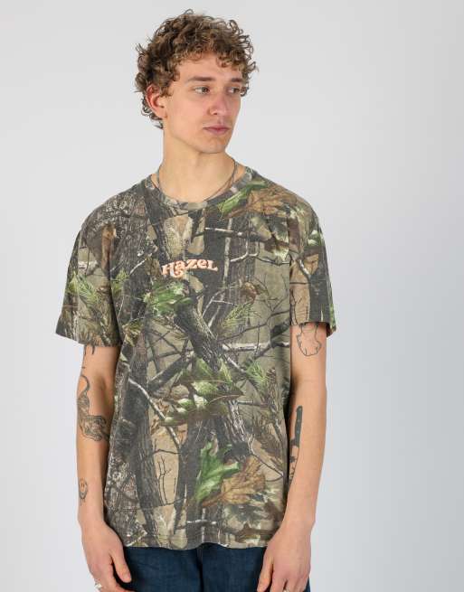 Vintage Realtree xl t-shirt in khaki green, 2 of 4